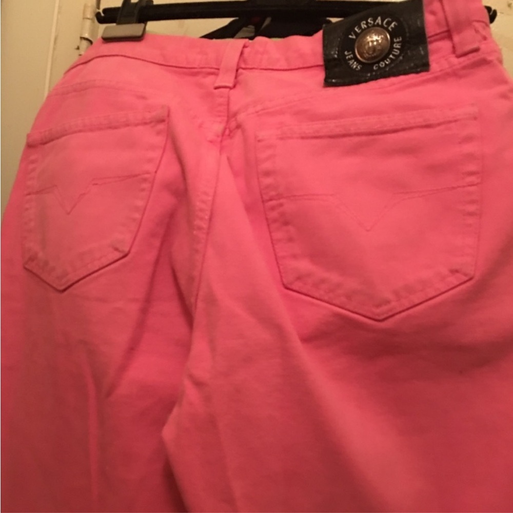 Versace Pink Women's Jeans